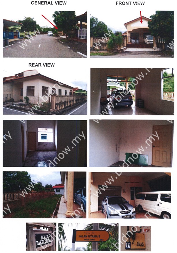 No. 10, Jalan Utama 8, Taman Bakri Utama, Jalan Bakri, 84200,Muar