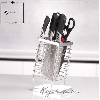 Kyson Kitchen 12 Slots Kitchenware Knives Storage 304 Stainless Steel ...