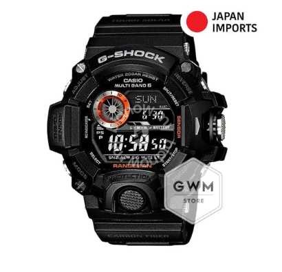 Casio G Shock RANGEMAN Black Panther Carbon Fiber GW 9400BJ 1JF JAPAN SET