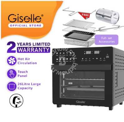 Giselle Digital 12-in-1 Air Fryer Oven 26L Toast/Bake/Broil/Roast