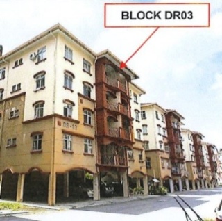 Block DR03, Pangsapuri Damai Ria, Bandar Universiti Teknologi Legenda, Mantin, Negeri Sembilan