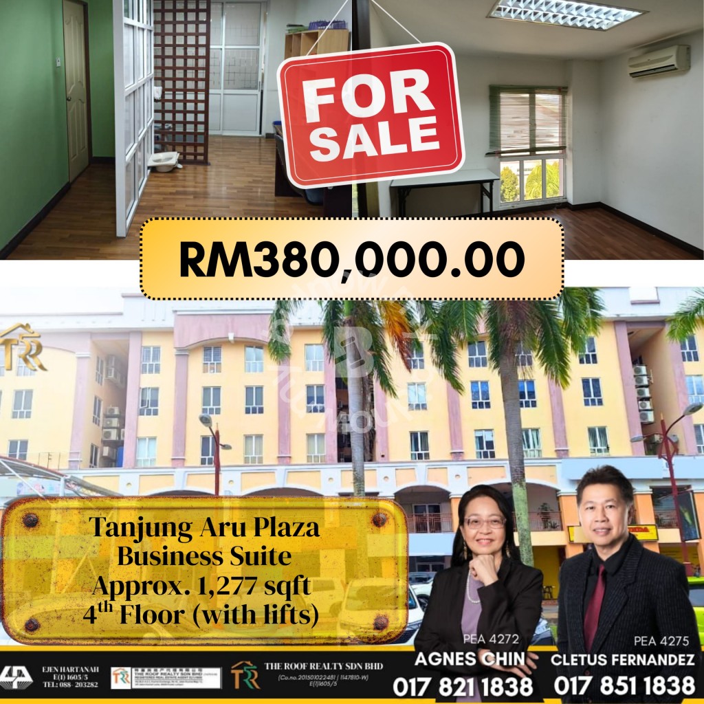 Tanjung Aru Plaza Business Suite Office unit  FOR SALE