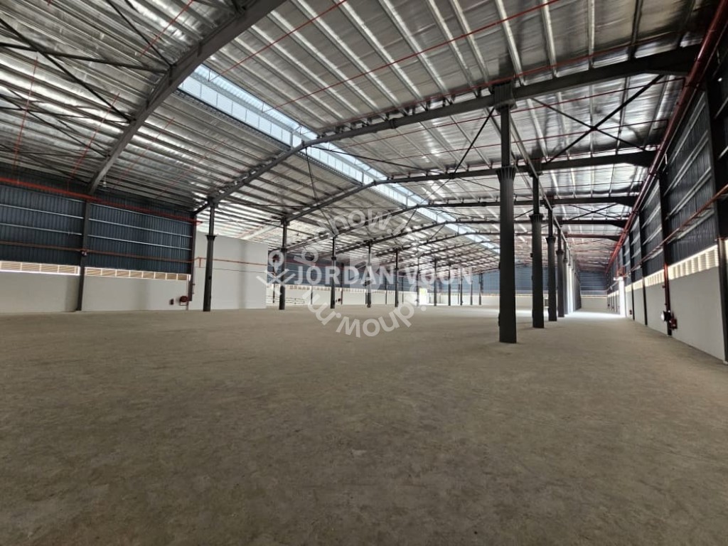 1 Sty Detached Factory 600Amp 35ft Ceiling 3.5Tons Floor Bukit Minyak