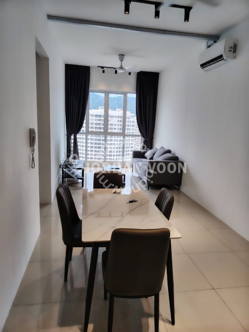The Zen Fully Furnished Corner Unit City View 1 carpark, Bayan Indah