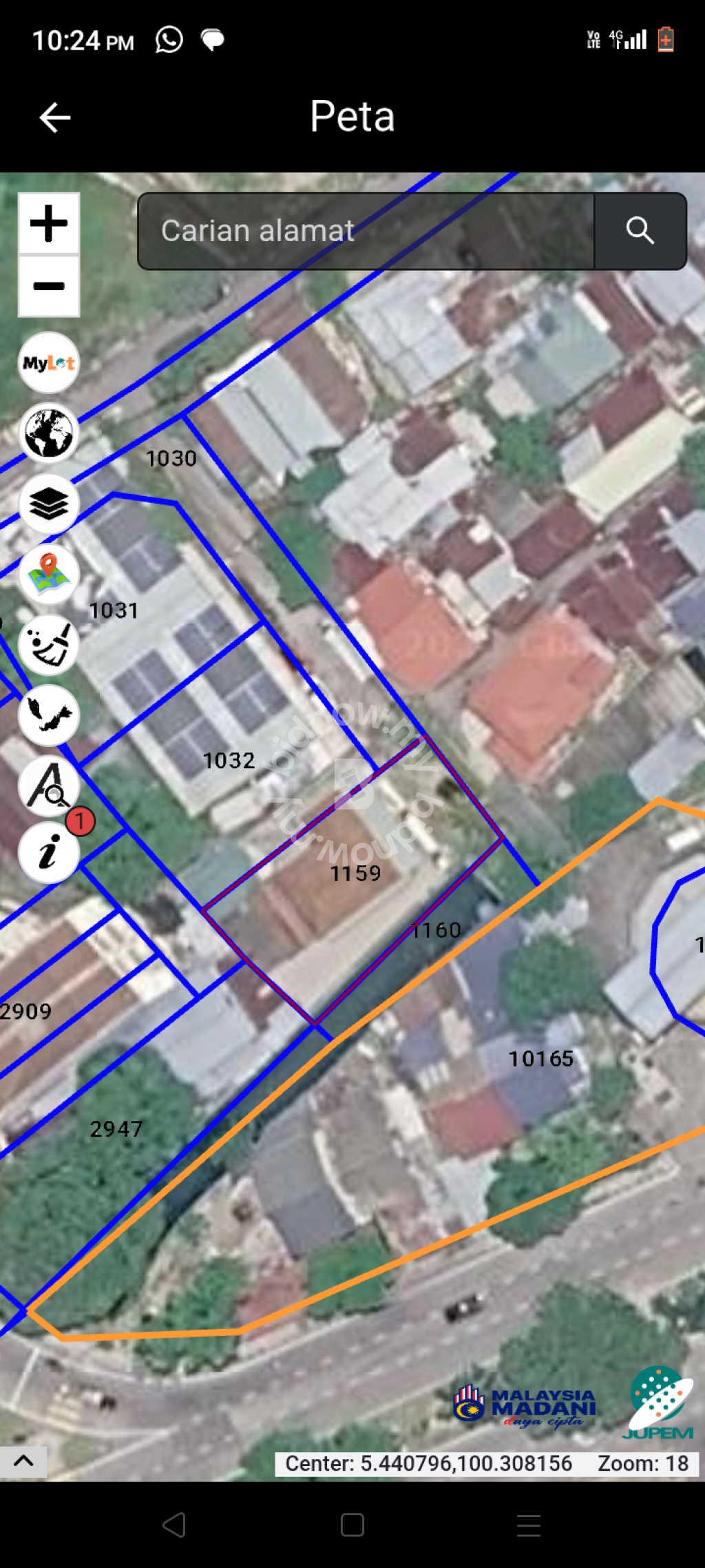 Land at Persiaran Gurney to Sell Very Close to Roundaout Gurney